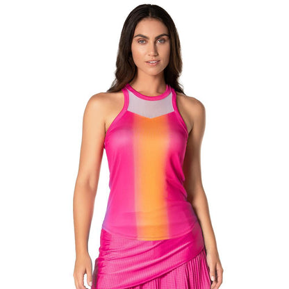 Women's Shockin' Radiance Tennis Tank Shocking Pink