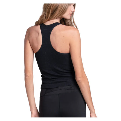 Women's Seamless Scoop Neck Tennis Tank With Bra