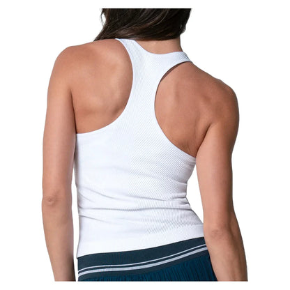 Women's Seamless Scoop Neck Tennis Tank with Bra