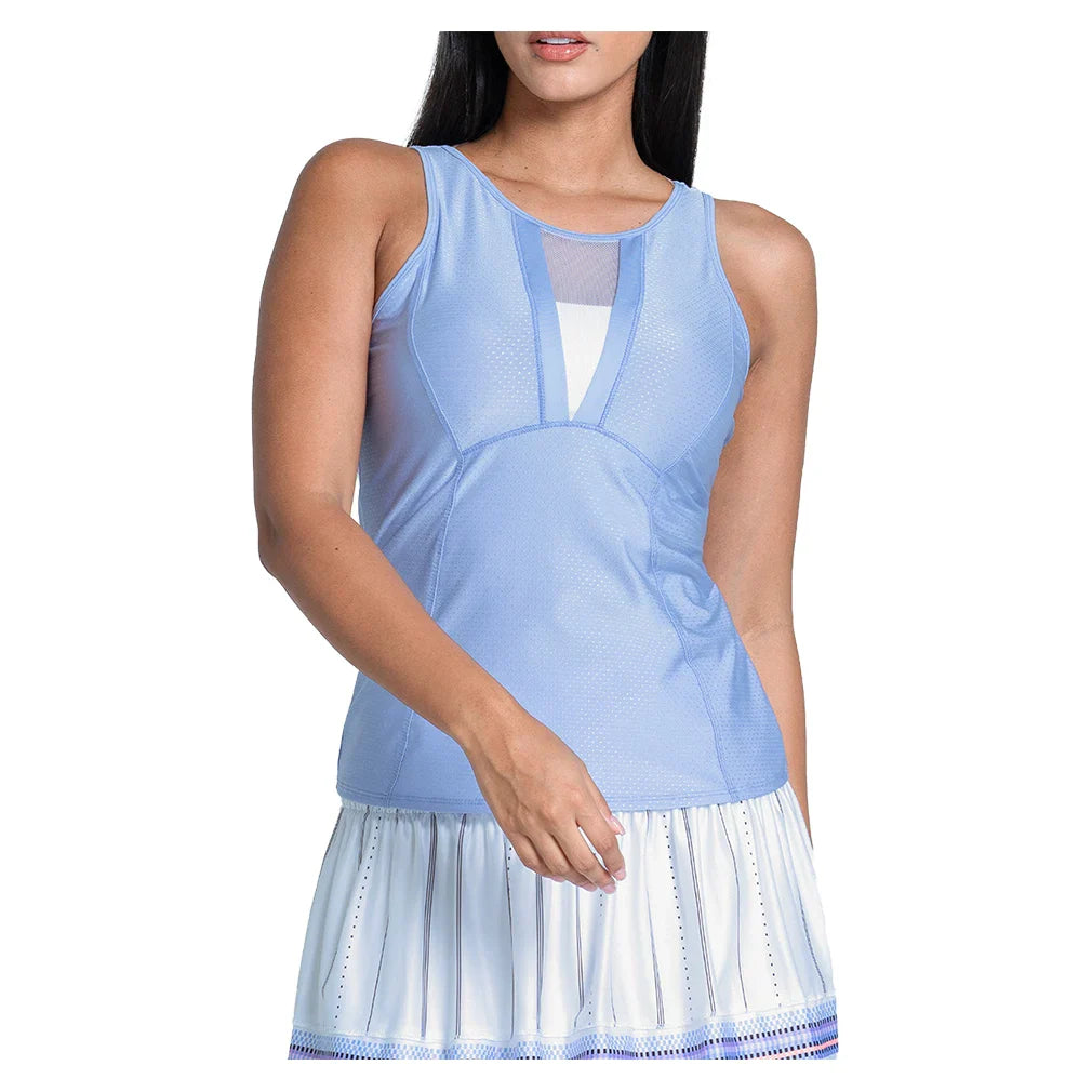 Women's Love On Top Tennis Tank Baby Lavender
