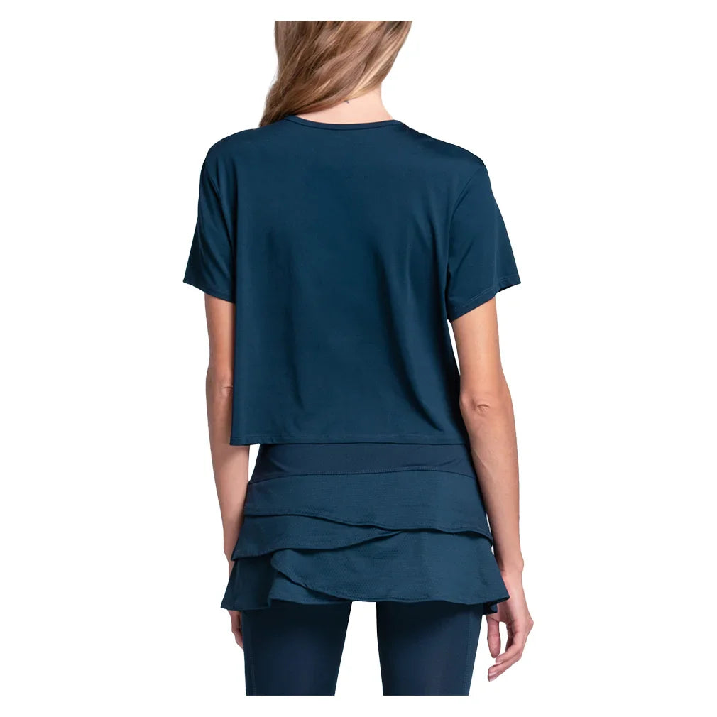 Women's LUV Power Box Tennis Top Midnight