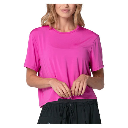 Women's Powerbox Tennis Tee Mulberry