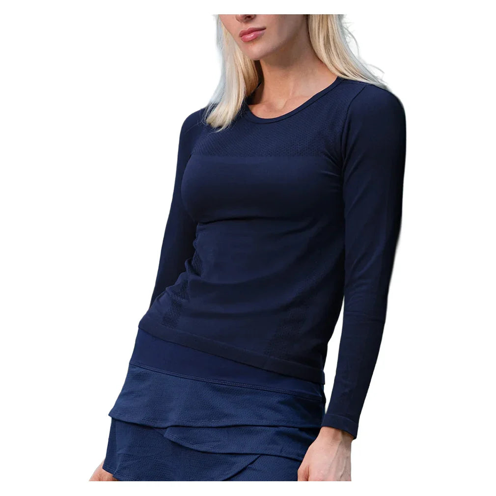 Women's Seamless Long Sleeve Tennis Top