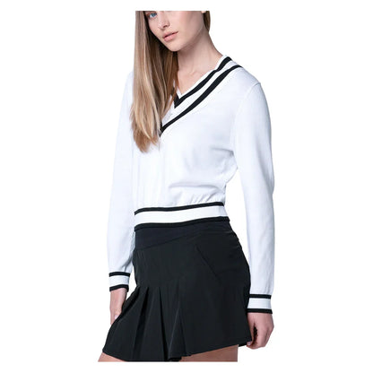 Women's Victory V-Neck Tennis Sweater