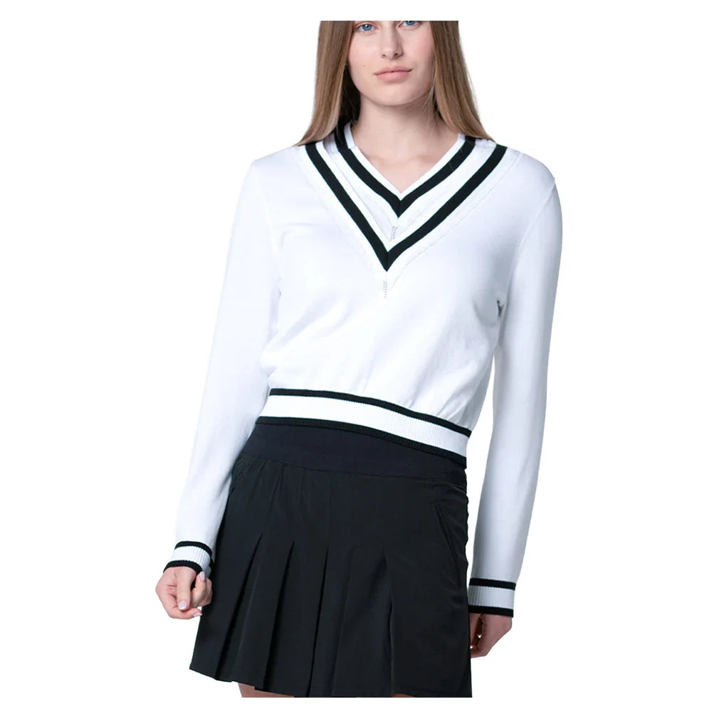Women's Victory V-Neck Tennis Sweater