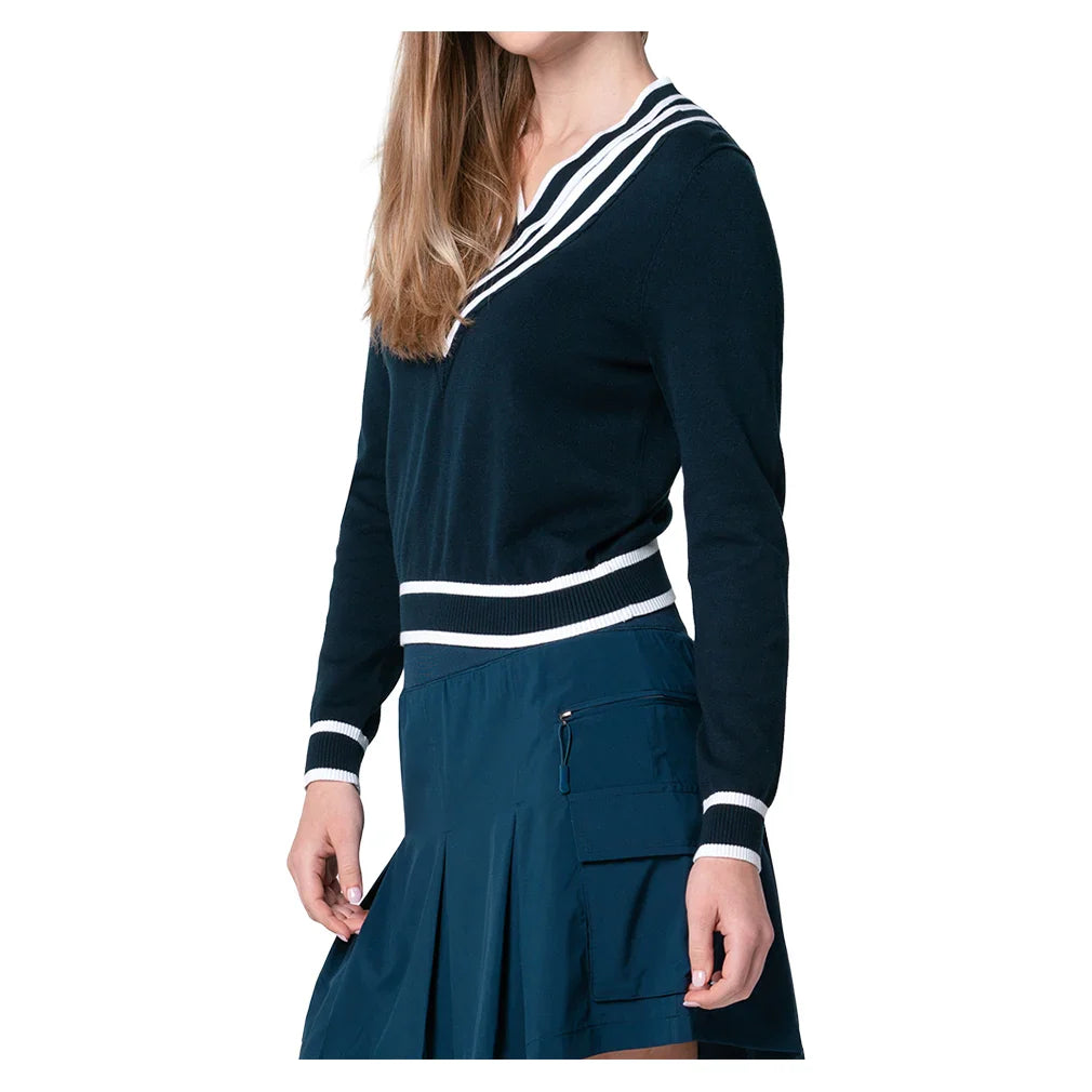 Women's Victory V-Neck Tennis Sweater