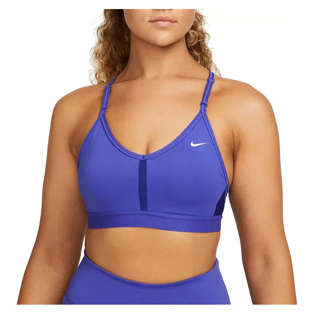 Women's Dri-FIT Indy Light-Support Padded V-Neck Sports Bra