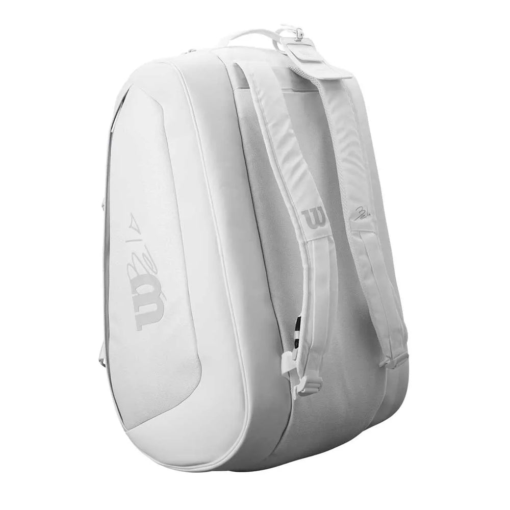 WILSON BELA SUPER TOUR PADEL White FERNANDO BELASTEGUIN Padel Bag Bolsas Wilson