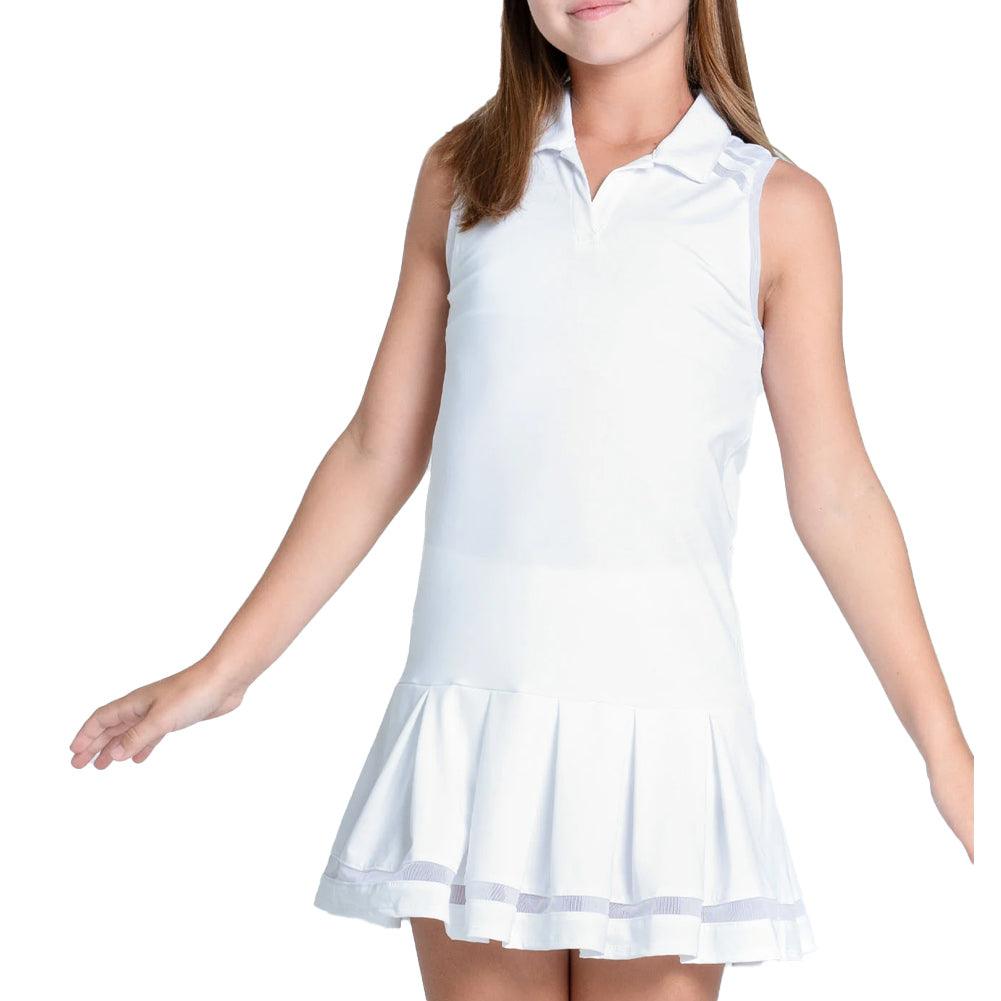 Girls' It's A Win Tennis Dress White