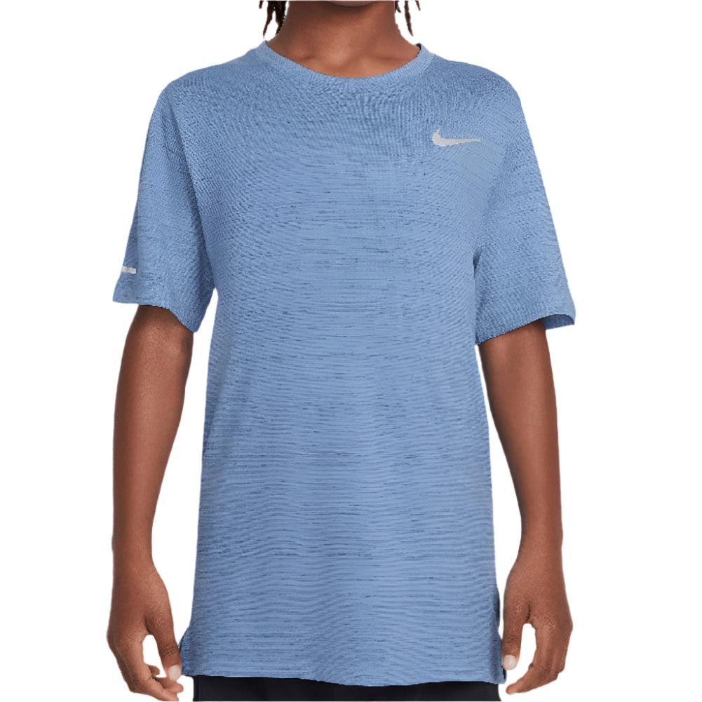 Boys' Dri-Fit Miler Short Sleeve Training Top