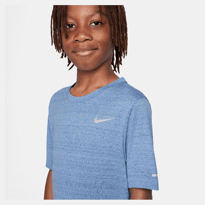 Boys' Dri-Fit Miler Short Sleeve Training Top