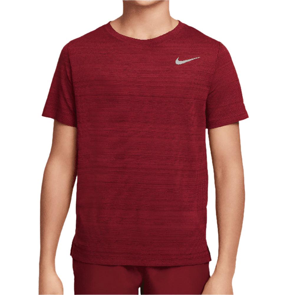 Boys' Dri-Fit Miler Short Sleeve Training Top