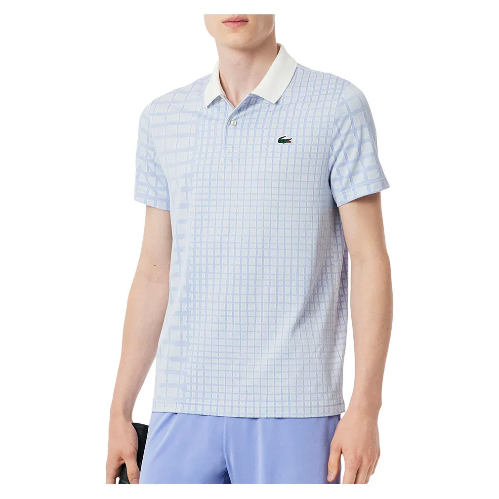 Men's Danill Medvedev Tennis Polo Lapland and Delphinium
