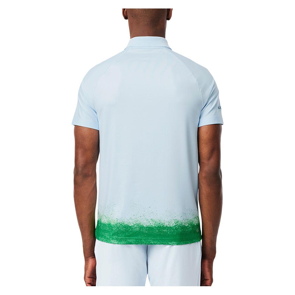 Men's Daniil Medvedev On Court Tennis Polo Ruisseau and Calathea