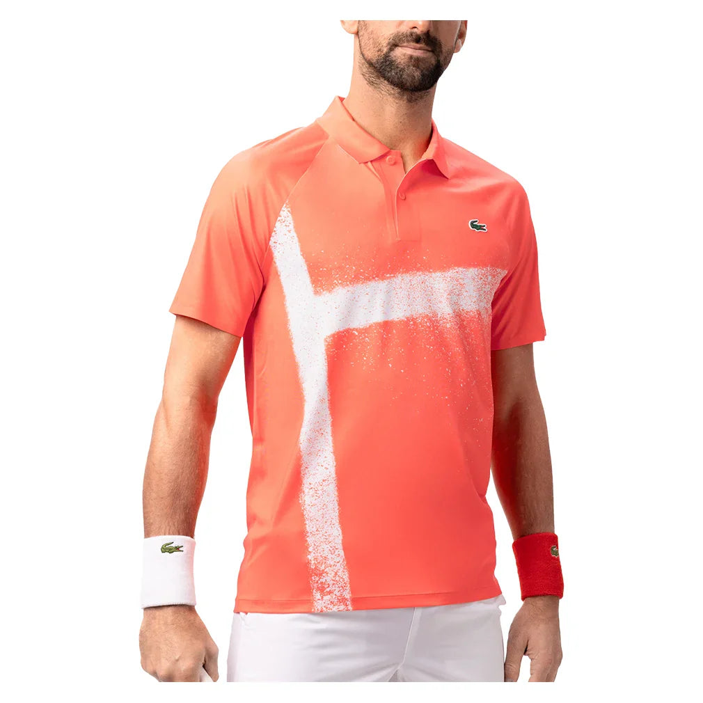 Men's Novak Djokovic Light Stretch On Court Tennis Polo