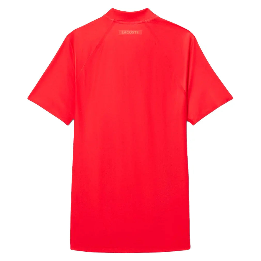 Men's Novak Djokovic Light Stretch On Court Tennis Polo Grenandine