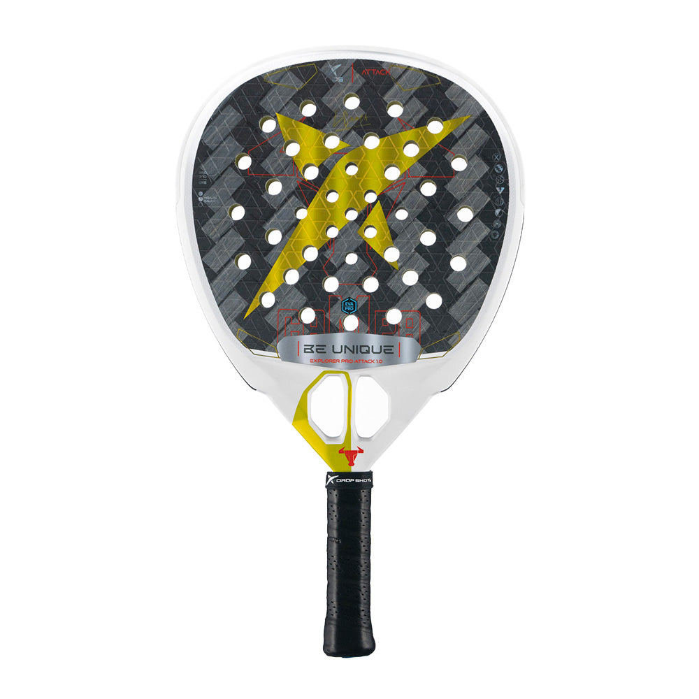 DROPSHOT EXPLORER PRO Attack 1.0 2025 LUCAS CAMPAGNOLO Padel Racket Padel Racket Drop Shot