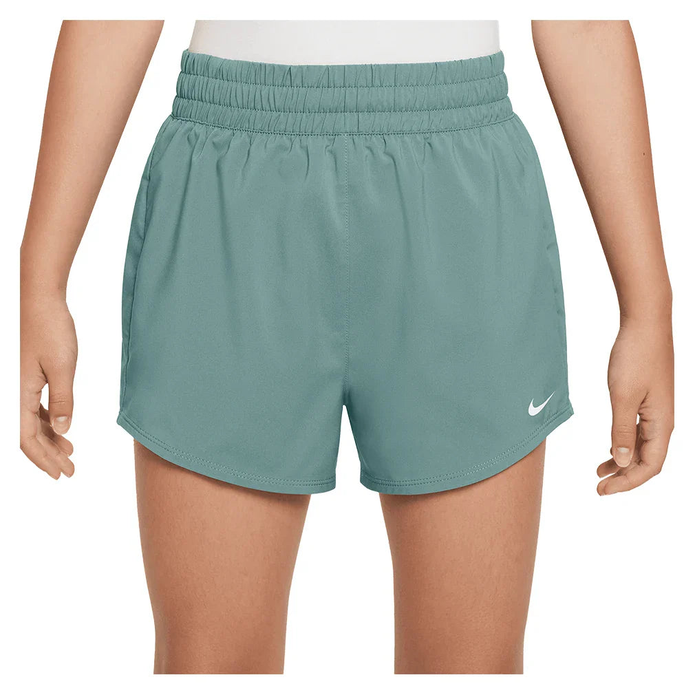 Girls' One Dri-FIT High-Waisted Woven Training Shorts