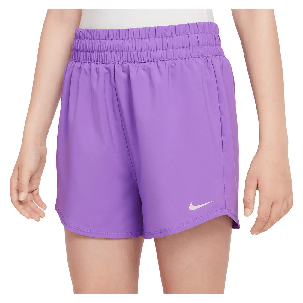 Girls Dri-FIT High-Waisted Woven Training Shorts