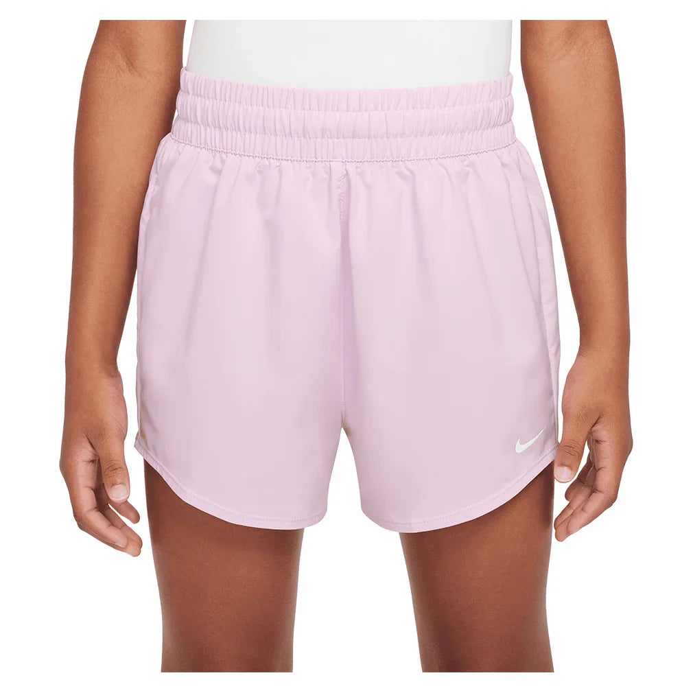 Girls' Dri-FIT High-Waisted Woven 3 Inch Training Shorts