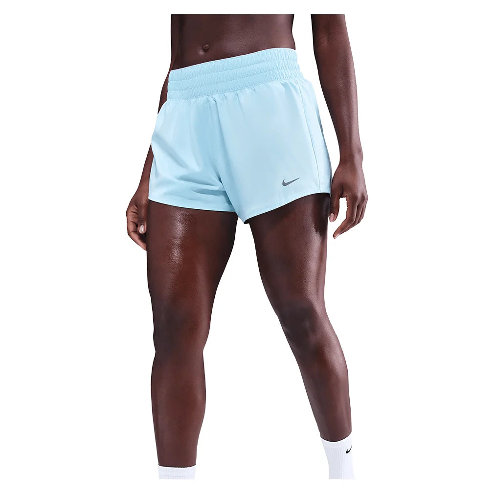 Women's One Dri-FIT Mid-Rise 3 Inch Brief-Lined Shorts