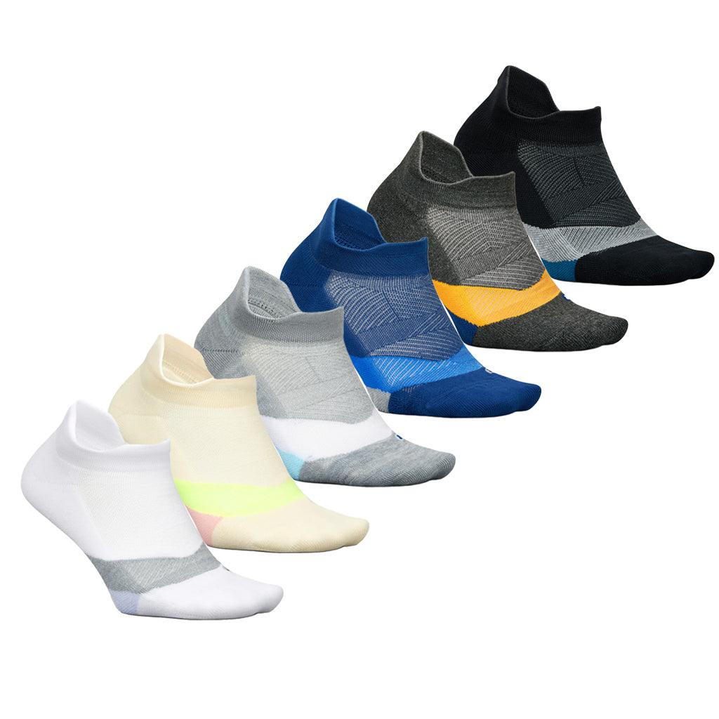 Elite Light Cushion No Show Tab Socks
