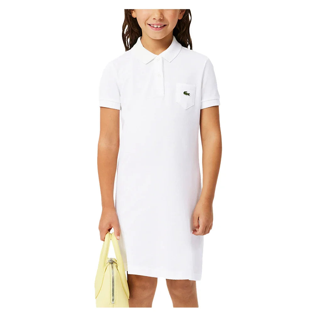 Girls' Polo Style Cotton Tennis Dress