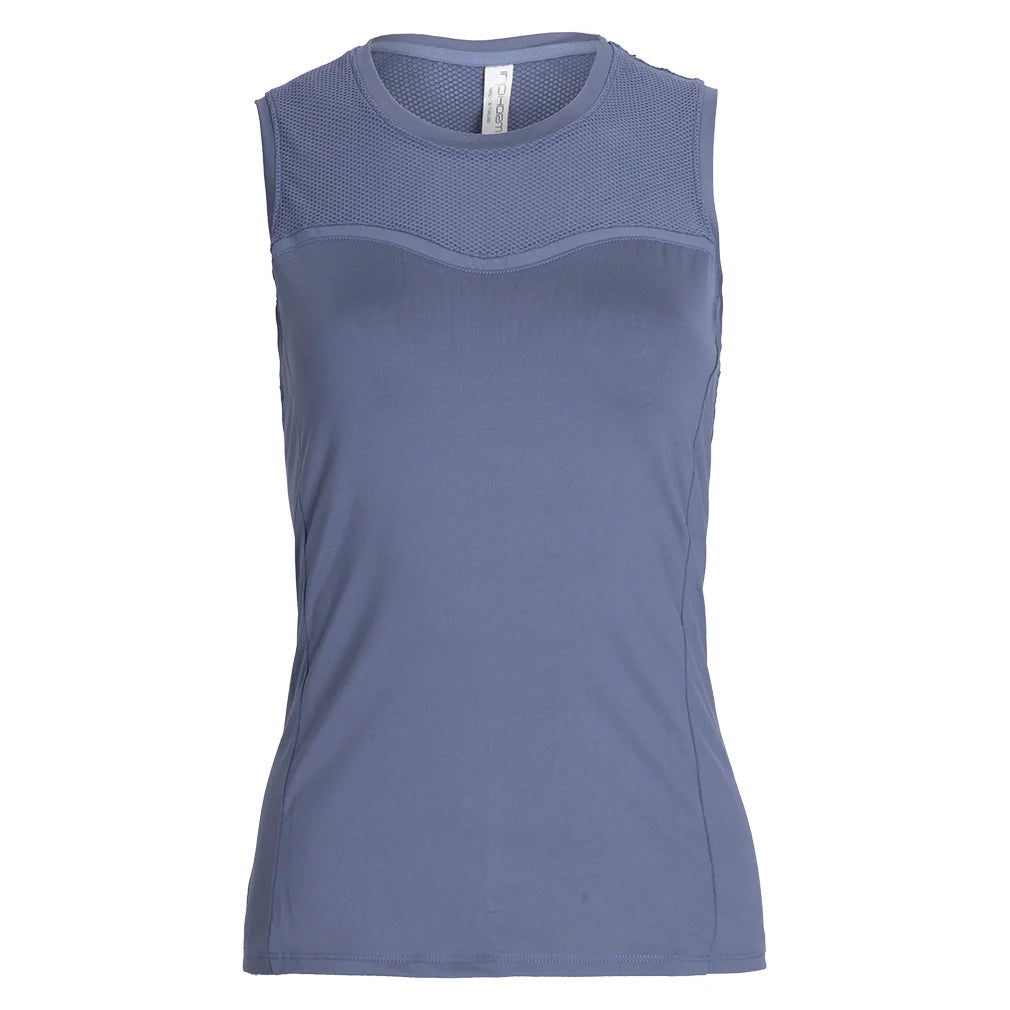 Women's Elise Tennis Tank Shadow Blue