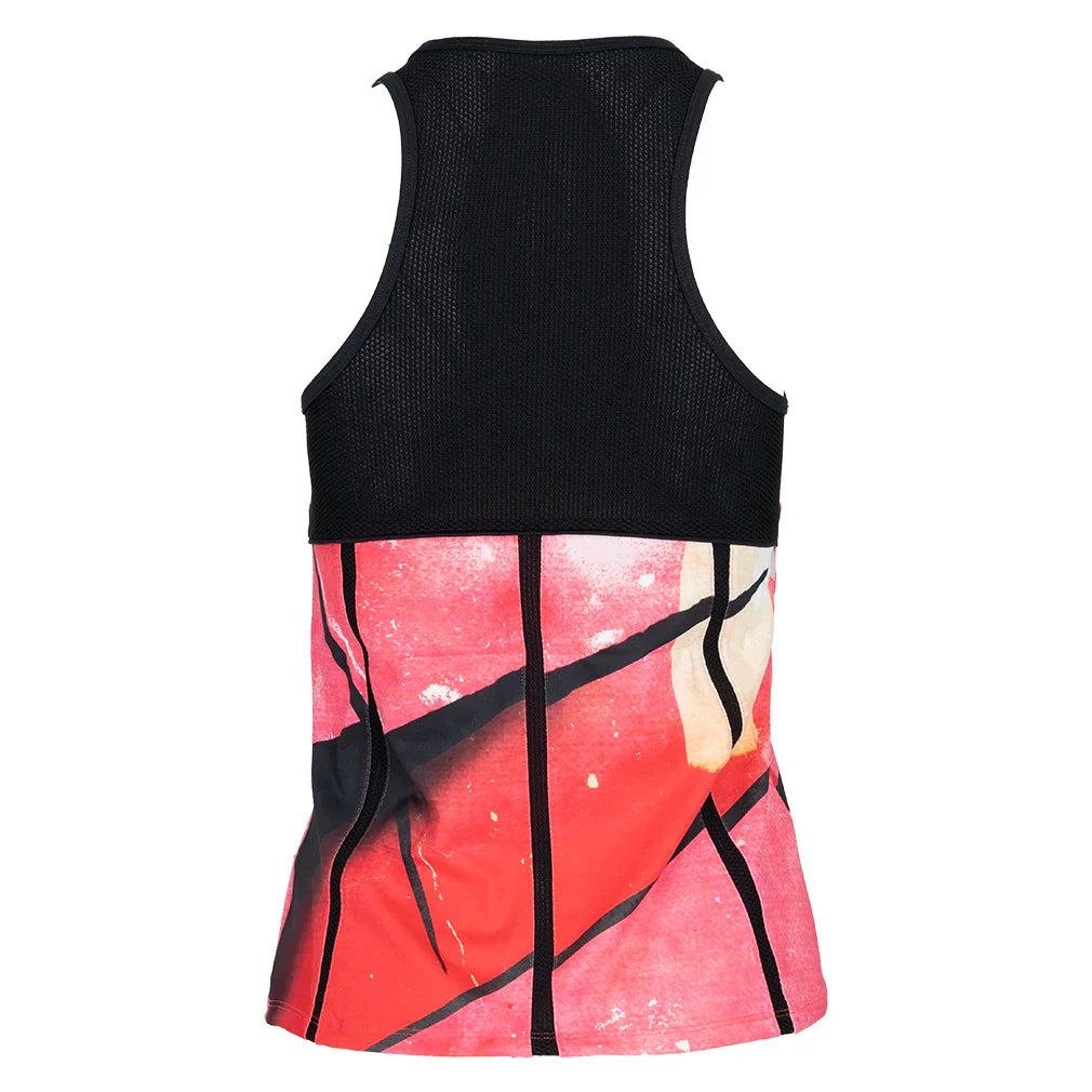 Women's New Mai Tennis Tank Retro Black