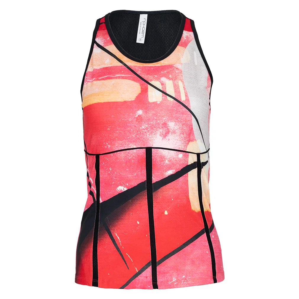 Women's New Mai Tennis Tank Retro Black