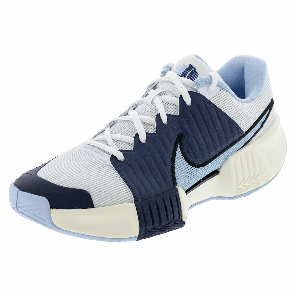 Men's GP Challenge Pro Tennis Shoes White and Psychic Blue