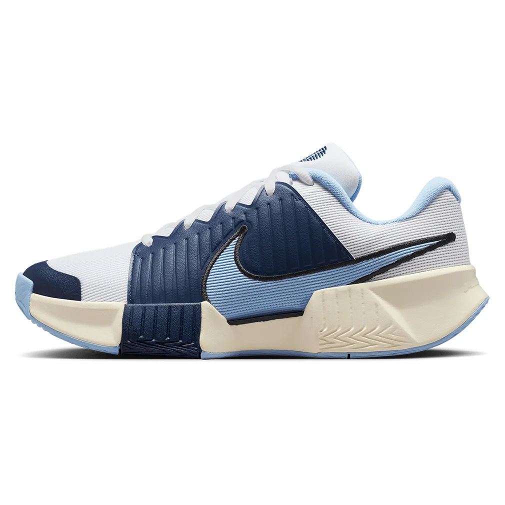 Men's GP Challenge Pro Tennis Shoes White and Psychic Blue