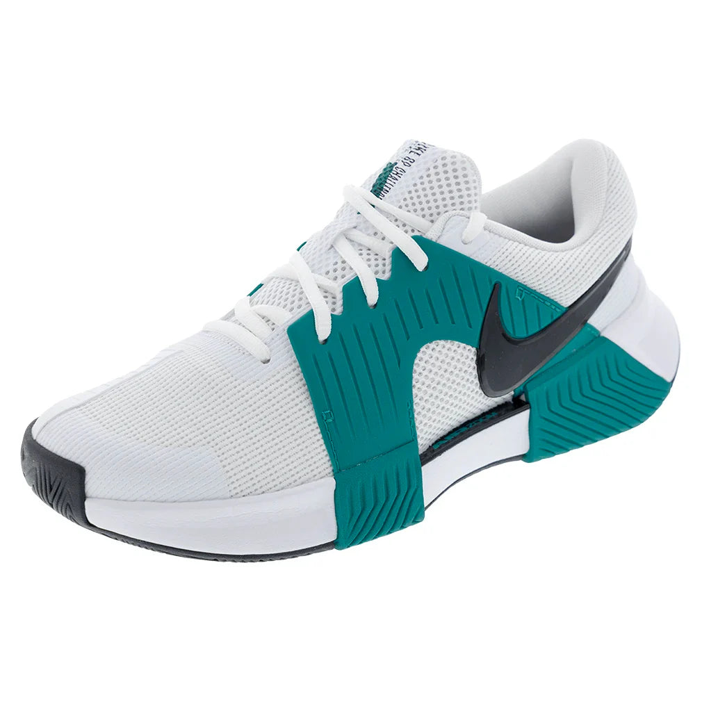 Men's Zoom GP Challenge 1 Tennis Shoes White and Black