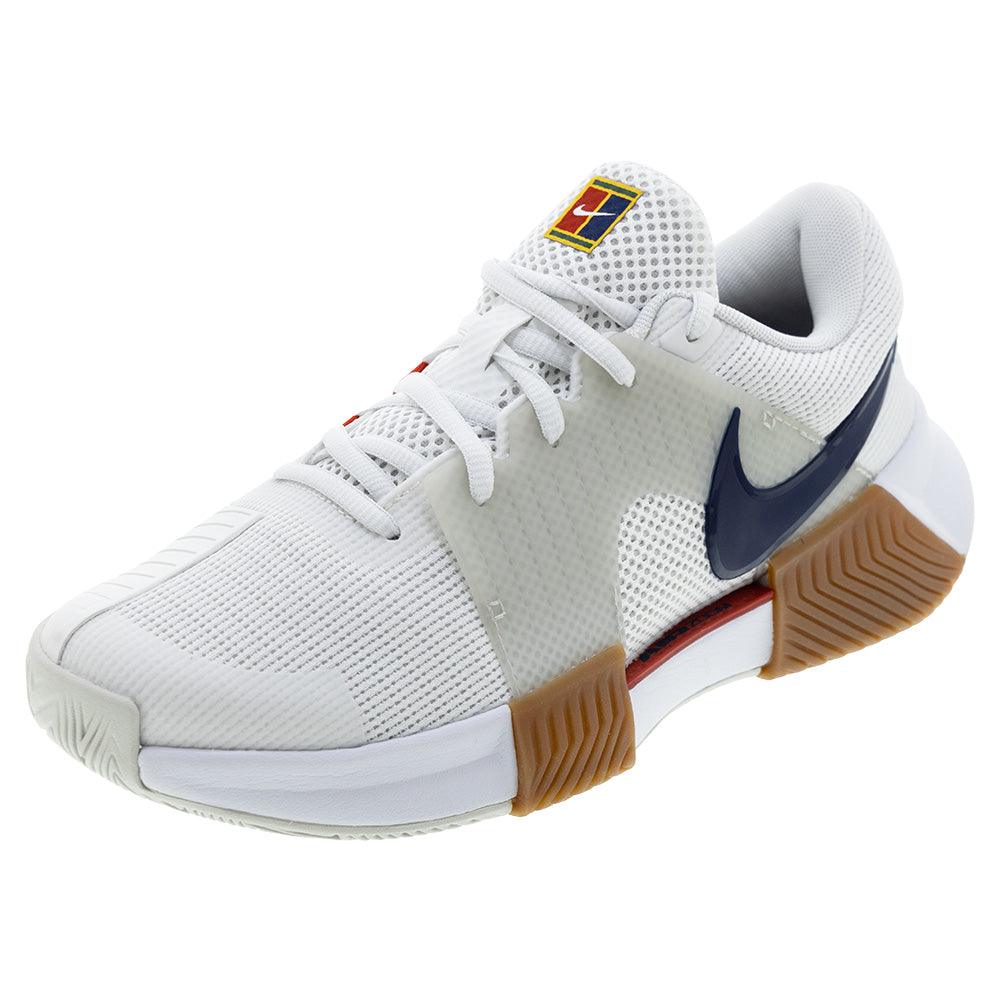 Women's Zoom GP Challenge 1 Tennis Shoes Summit White and Binary Blue