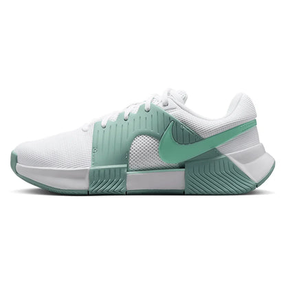Women's Zoom GP Challenge 1 Tennis Shoes White and Mint Foam