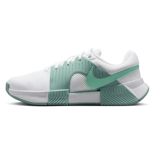 Women's Zoom GP Challenge 1 Tennis Shoes White and Mint Foam