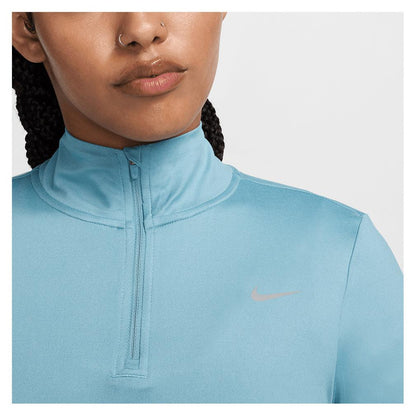 Womens Dri-Fit Swift Element UV 1/4 Zip Running Top