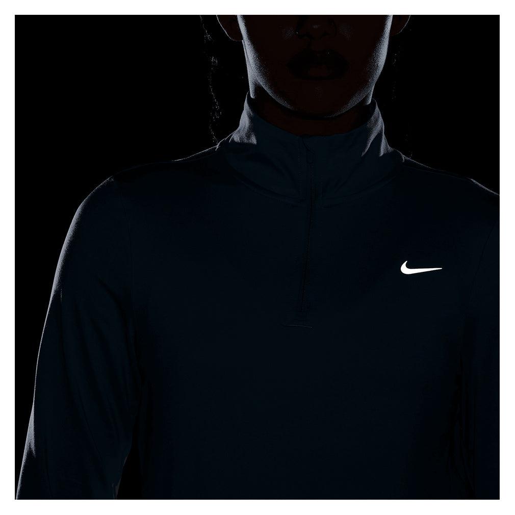 Womens Dri-Fit Swift Element UV 1/4 Zip Running Top