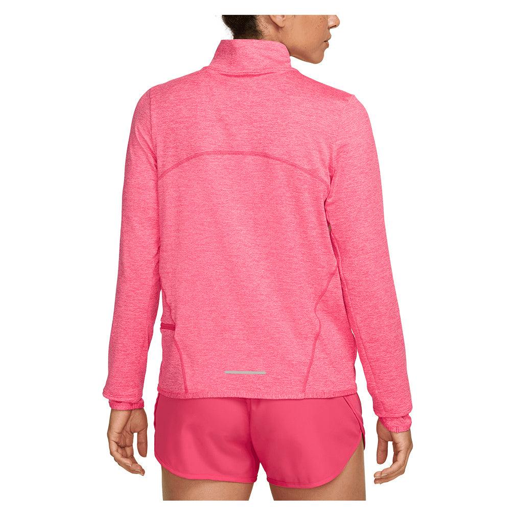 Womens Dri-Fit Swift Element UV 1/4 Zip Running Top