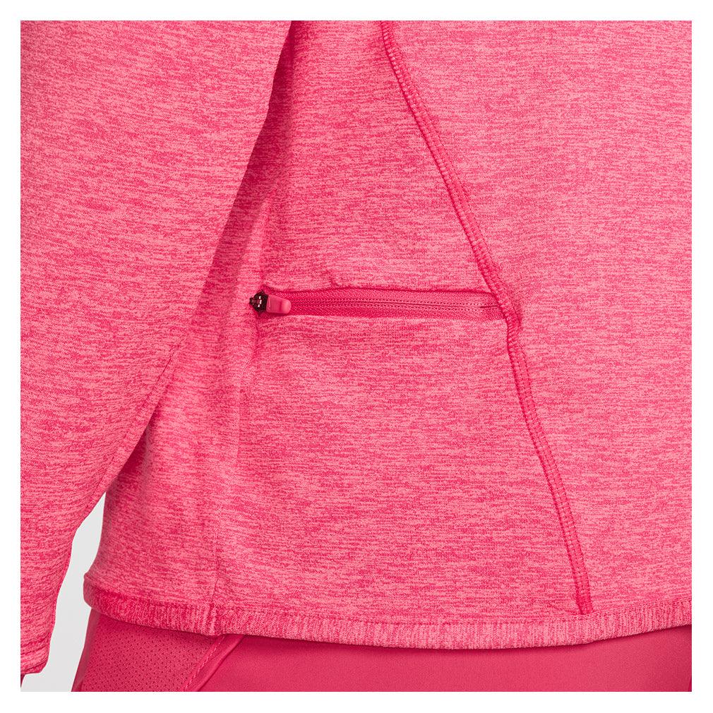 Womens Dri-Fit Swift Element UV 1/4 Zip Running Top