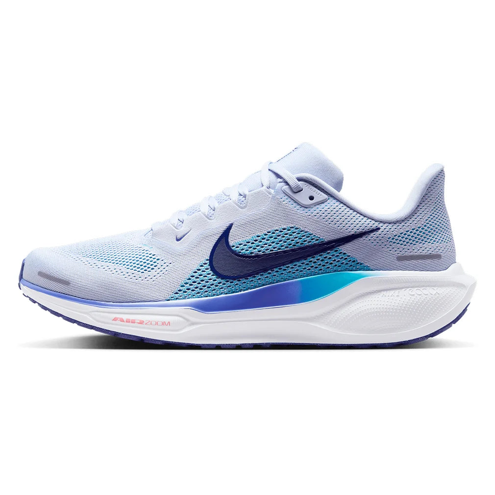 Men's Pegasus 41 Running Shoes Ghost and Blue Void