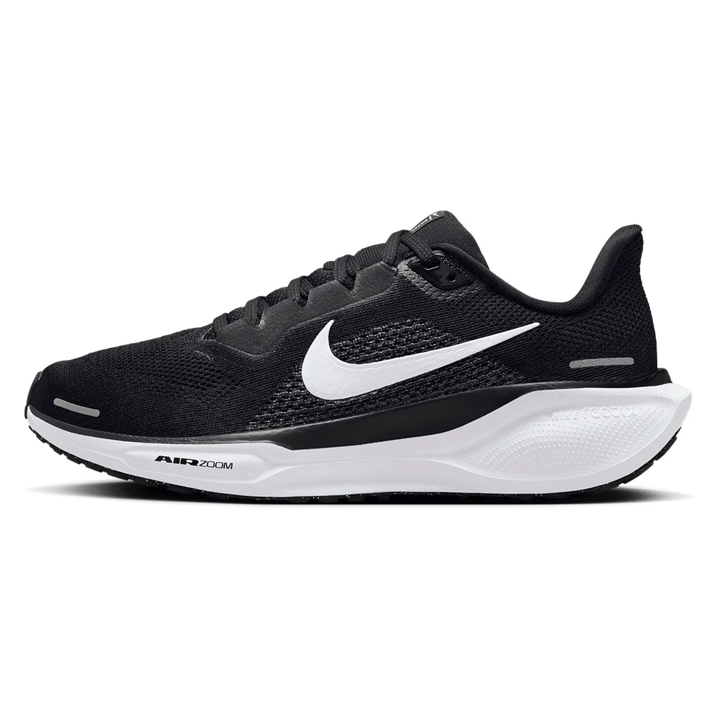 Women's Pegasus 41 Running Shoes Black and White