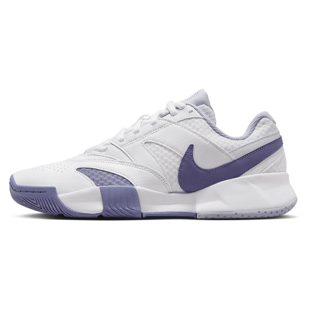 Women's Court Lite 4 Tennis Shoes White and World Indigo