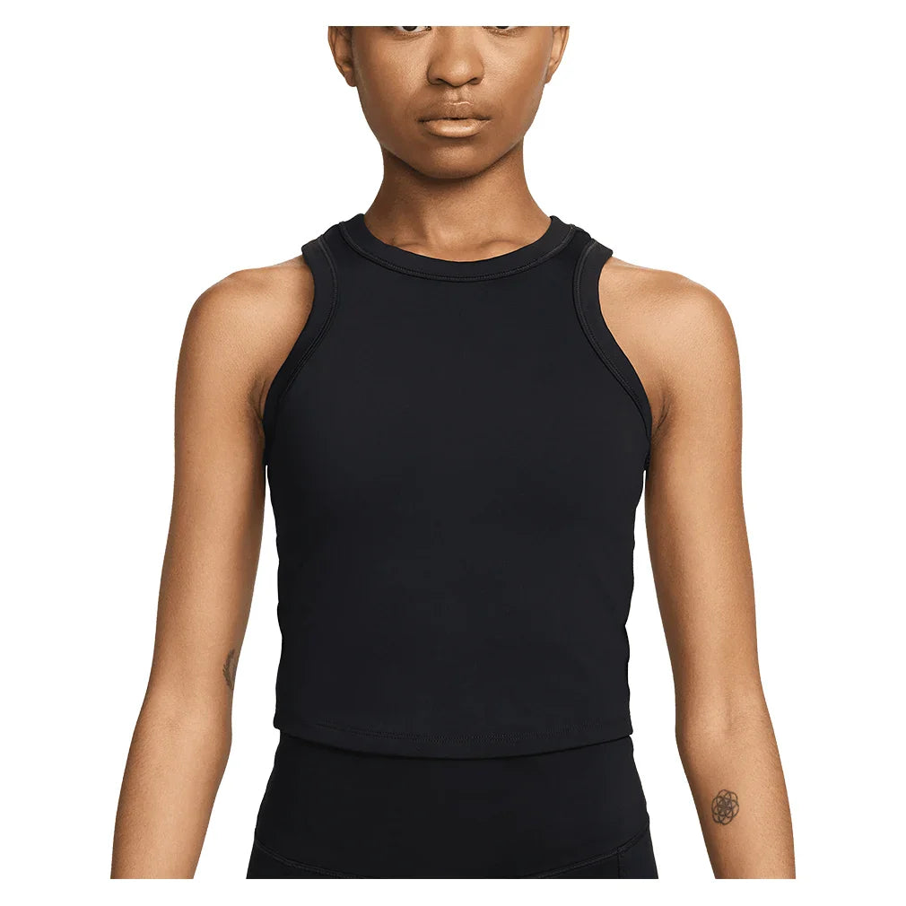 Women's One Fitted Dri-FIT Cropped Tennis Tank Top