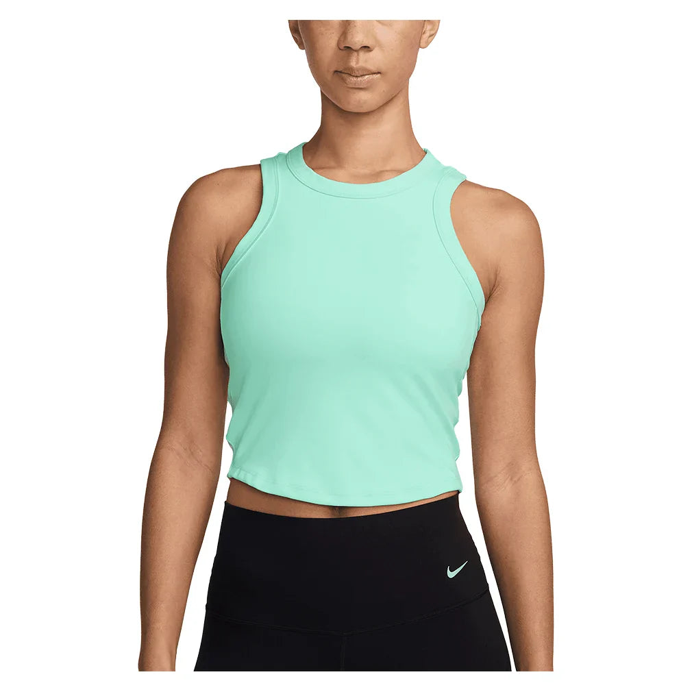 Women's One Fitted Dri-FIT Cropped Tennis Tank Top