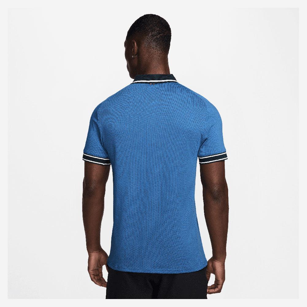Men's Heritage Tennis Polo Star Blue and Armory Navy