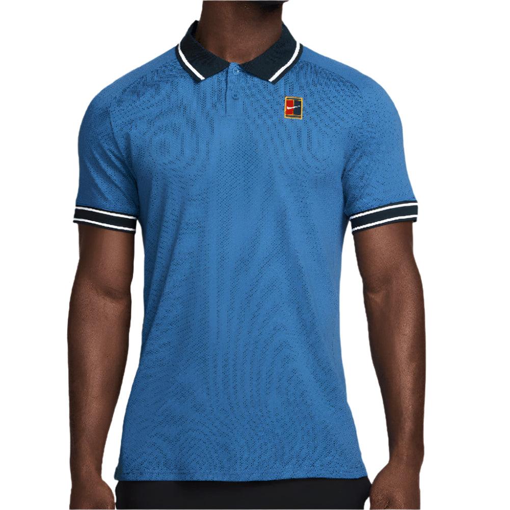 Men's Heritage Tennis Polo Star Blue and Armory Navy