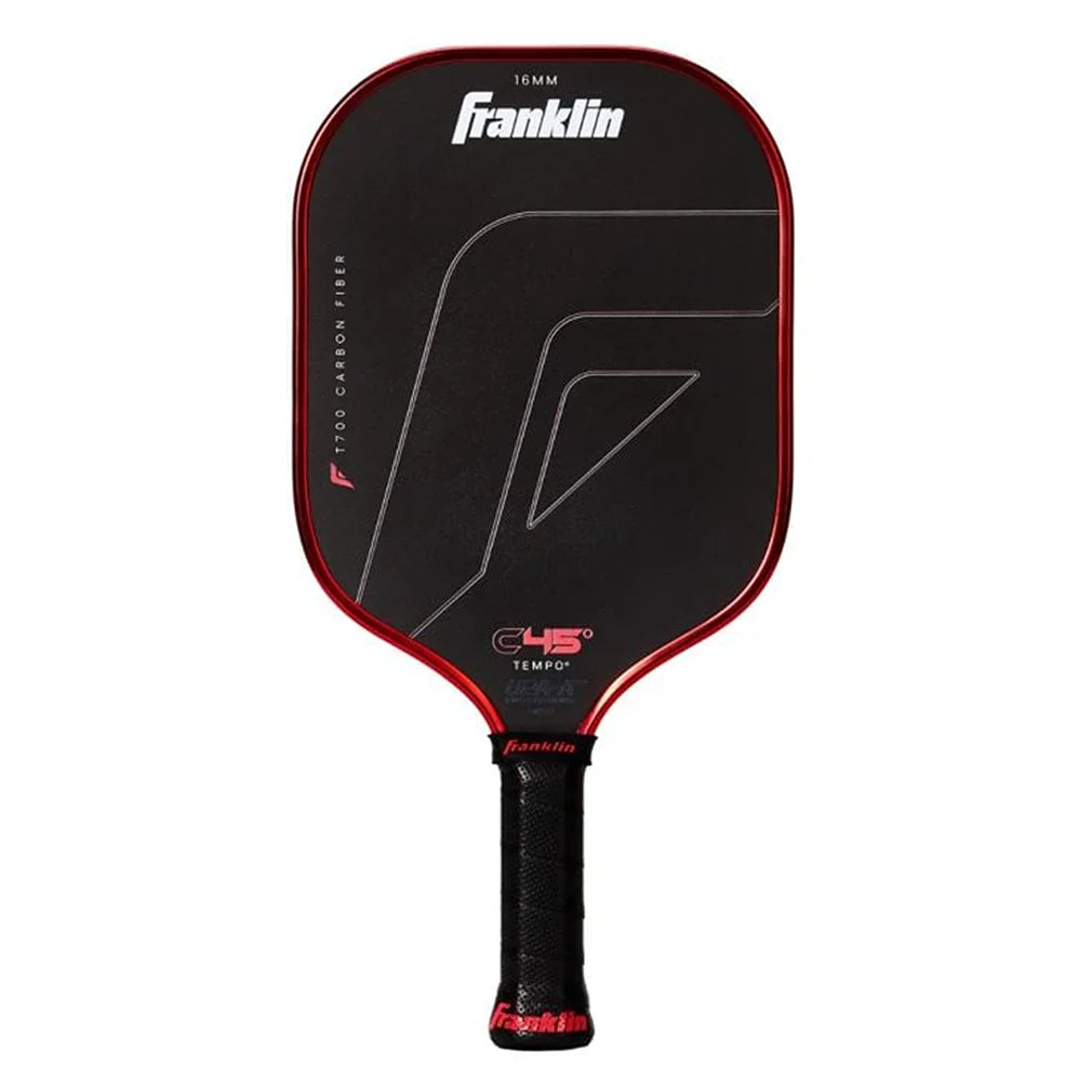 C45 Tempo 14mm Pickleball Paddle Red