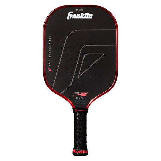 C45 Tempo 16mm Pickleball Paddle Red