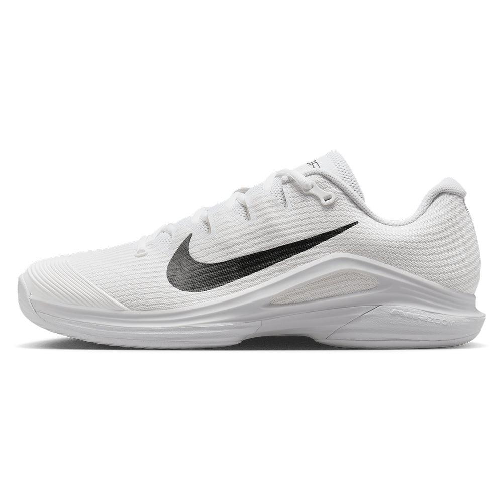 Men's Zoom Vapor 12 Tennis Shoes White and Black
